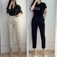 quần baggy đai vải