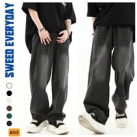 Quần baggy jean nam ông suông cao cấp bao hack dáng BAGGY 803 . BEN Shop0807