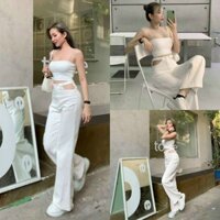 Quần baggy jean nữ, quần jeans nữ, quần baggy phong cách trẻ trung năng động, lên form cực chuẩn cho chị em (hàng vnxk)
