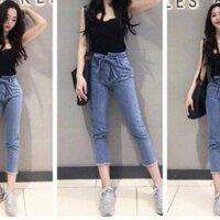 Quần baggy jean nữ