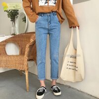 Quần Baggy Jean Trơn mt185 [bonus]