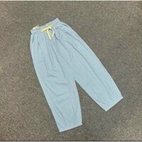 [Quần Baggy Jeans Giấy] Cạp Cao dáng Thụng