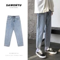 Quần baggy jeans ống Đứng Nam 001