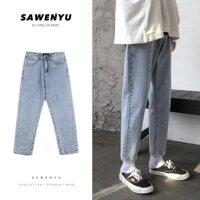 Quần baggy jeans ống Đứng Nam giá ưu đãi