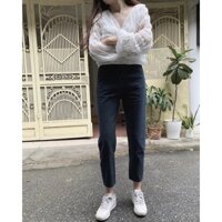 Quần Baggy Jeans Trơn B119 - Glister Closet