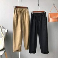 QUẦN BAGGY KAKI CẠP KHUY