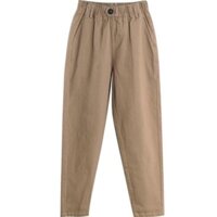 Quần baggy kaki nữ