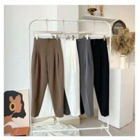 Quần baggy lưng cao cạp liền chất tuyết mưa cao cấp RumHana Fashion _mã 57