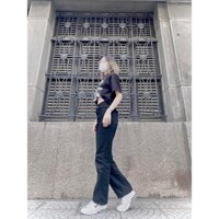 Quần baggy lưng cao