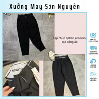 Quần Baggy Lưng Chun Cạp Cao Vải Umi Dày Mịn Co Giãn Thoải Mái Mix Đồ Siêu Xinh
