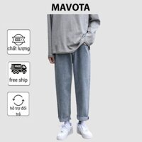 Quần baggy nam Mavota quần bò ống rộng hottrend Hàn Quốc cao cấp QJBY01