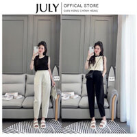 Quần baggy nữ cạp chun phong cách hàn quốc siêu xinh