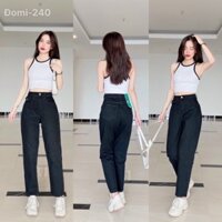 Quần baggy nữ jean đen siêu hot hot hot