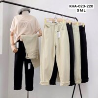 Quần Baggy Nữ Jean Hack Dáng KHA-023 | Quần Baggy Jean Cạp Cao | Vải Jean Wash Xịn | Hàng Đẹp - Hàng mới về