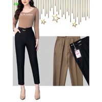 Quần baggy nữ khoen vuông công sở đi làm sang trọng QD21