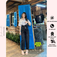 Quần baggy nữ, Quần Jean baggy không rách 255 (hình thật shop chụp)
