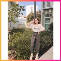 Quần Baggy Nữ Rách Gối Form Lên Tôn Dáng Cực Xinh