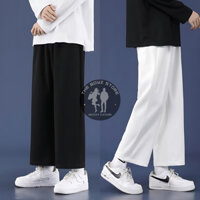 Quần baggy ống rộng nam nữ The Boyz Store, quần âu chất cotton Hàn, lưng thun co giãn tốt - QA001