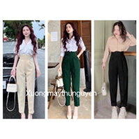 Quần baggy thụng nữ cạp liền Sz 50-58kg