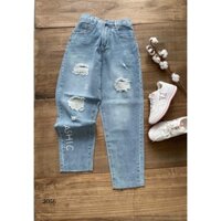 [QUẦN BAGGY]BAGGY JEANS RÁCH