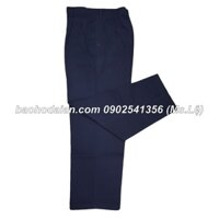 Quần bảo vệ kaki thành công xanh đen QBVTC-XD