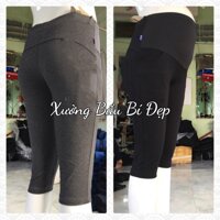 Quần bầu lửng nâng mông - Xám 2XL &lt;65kg