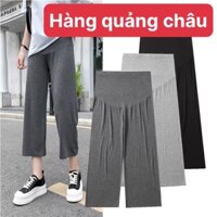 quần bầu ống xuông rộng mềm mát hàng đẹp cho mẹ bầu mặc hè-thu (video shop quay )✅sẵn hàng giao luôn ✅