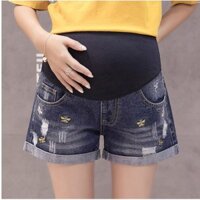 Quần Bầu short jean ống rộng nhiều kiểu diện mùa hè