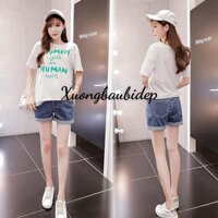 Quần bầu SOOC BÒ mềm có đáp bụng và chun điều chỉnh SB3079 - M 45-50KG