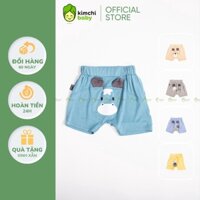 Quần Bé Gái, Bé Trai KIMCHIBABY Vải Thun Lạnh Hoạ Tiết Mông Thú, Quần Short Đùi Cho Bé Mặc Hè KWQ2201