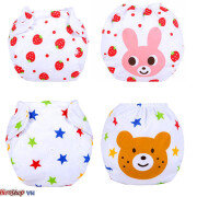 Quần Bỉm Xinh Xắn Chống Hăm Mông Thoáng Mát Cho Bé