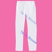 Quần blouse nam nữ KaKi trắng cao cấp - Quần Âu blu khoá kết hợp chun sang trọng cho bác sĩ, điều dưỡng, y tá có túi
