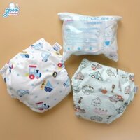 Quần bỏ bỉm 6 lớp cotton Hàng Việt Nam cao cấp Goodmama dành cho Bé 5-17KG