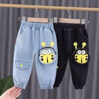 Quần bò hình cánh cam cho bé trai bé gái size 10-20kg