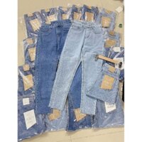 Quần bò jean baggy xuất cạp cao