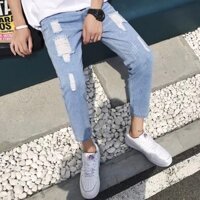 Quần bò jeans rách nam và nữ #mv889