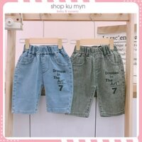 Quần bò lửng Bé trai 2667 hè 2021