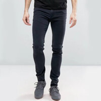 Quần Bò Nam Đen Trơn Dáng Skinny Phong Cách Đơn Giản Trẻ Trung SQ602A - 34