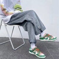 Quần bò nam nữ gấu gập cúc buff.menswear