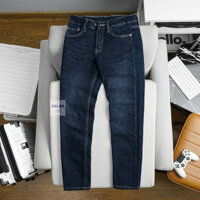 Quần Bò Nam Ống Đứng LE511 Xuất Dư Quần Jean Nam Slimfit Co Dãn Thời Trang Cao Cấp HAIAN JEAN