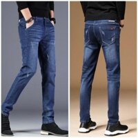 QUẦN BÒ NAM QUẦN JEAN NAM CÀO CO GIÃN CHUẨN FORM CAO CẤP SIZE 27-36