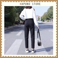 Quần bò nữ jean baggy nữ hàng đẹp chất vải dày đẹp Hot Trend 2021 - HAPONO-J020