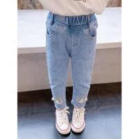 Quần bò quần Jean cute cho bé gái 10-23 kg hoặc 1 đến 7 tuổi