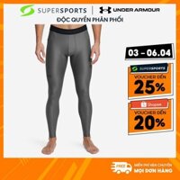 Quần Bó Thể Thao Nam Under Armour Hg Isochill - Xám  - 1365226-025