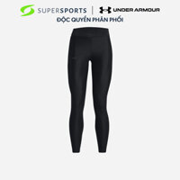 Quần Bó Thể Thao Nữ Under Armour Heatgear® Branded Waistband - Đen  - 1377089-001