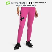 Quần Bó Thể Thao Nữ Under Armour Campus - Hồng  - 1383606-686