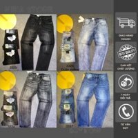 Quần Bò Xuông Nam Cao Cấp, Quần Jeans Nam Ống Đứng, Ống Rộng Không Phai Màu Co Dãn 4 Chiều NIKA_STORE ®️