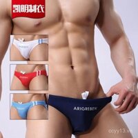 Quần bơi nam bán buôn tại nhà máy, quần bơi sexy eo thấp, quần bơi tam giác, đồ bơi nam đơn giản và thời trang