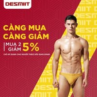 Quần Bơi Nam Tam Giác Sexy Desmiit S3928 - Chất Liệu Sáng Bóng Cao Cấp Thu Hút - Hàng Chính Hãng