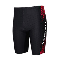 Quần Bơi Yingfa Cho Nam Dạng Lửng 3823 Đen Đỏ